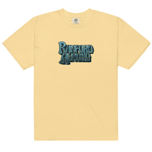 Butter Yellow "Drippy Blue" T-Shirt